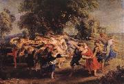 RUBENS, Pieter Pauwel, Dance of the Peasants